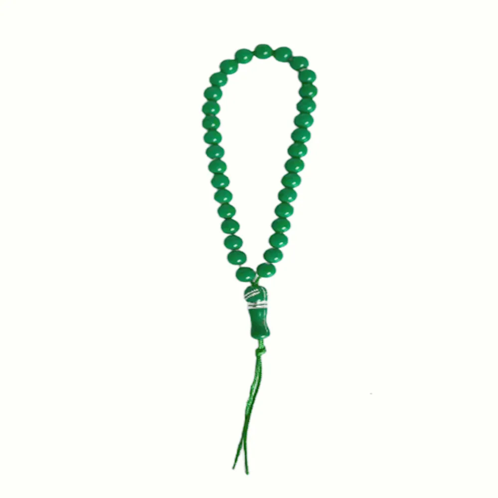 Resin Material Islamic Tasbih Prayer Beads Muslim Rosary Worship Supplies Accessory