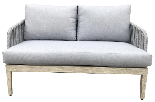 Orientop Aluminium 4 Piece Rope Conversation Set  Patio Furniture Outdoor Commercial Outdoor Furniture