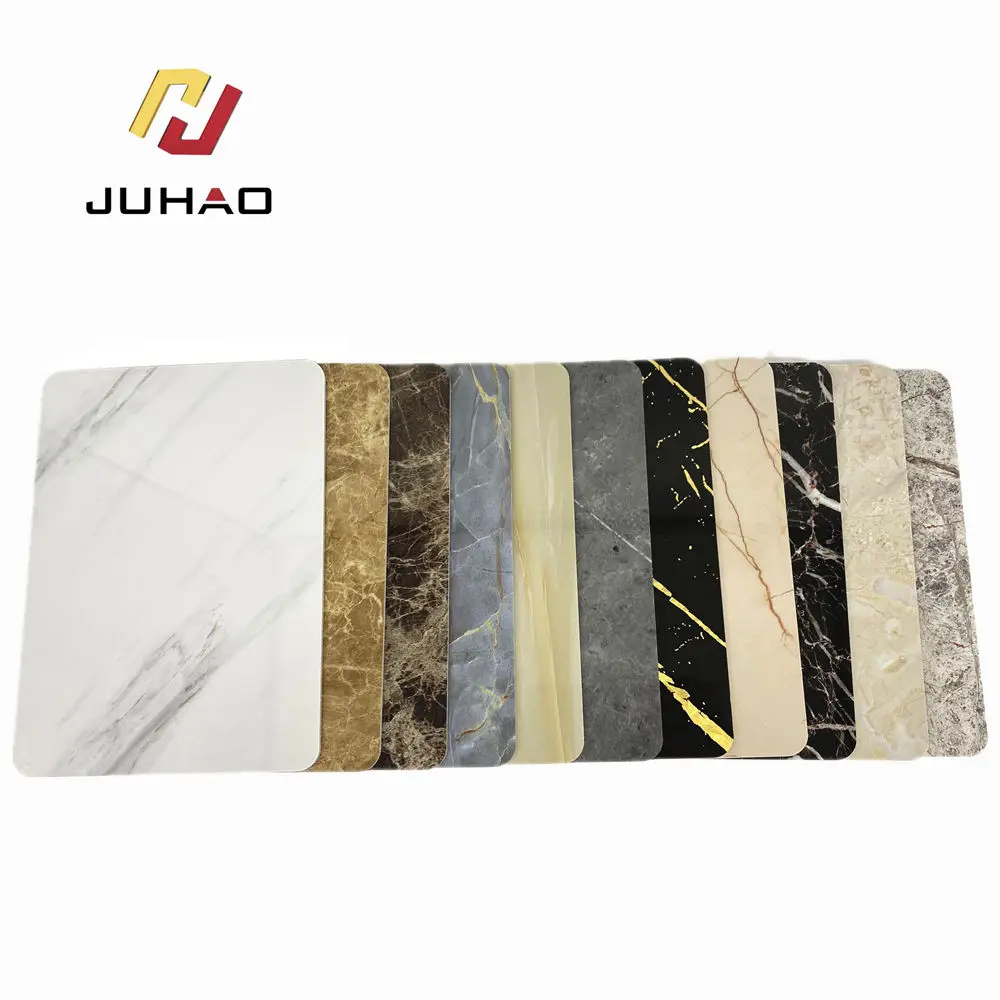 Background Faux Stone Interior Wll Decoration Wall Vinyl Panels/Decoration Boards/PVC Marble Sheet