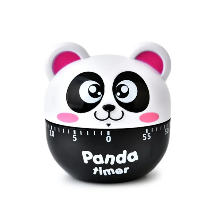 cartoon panda animal shaped custom sound kitchen timer