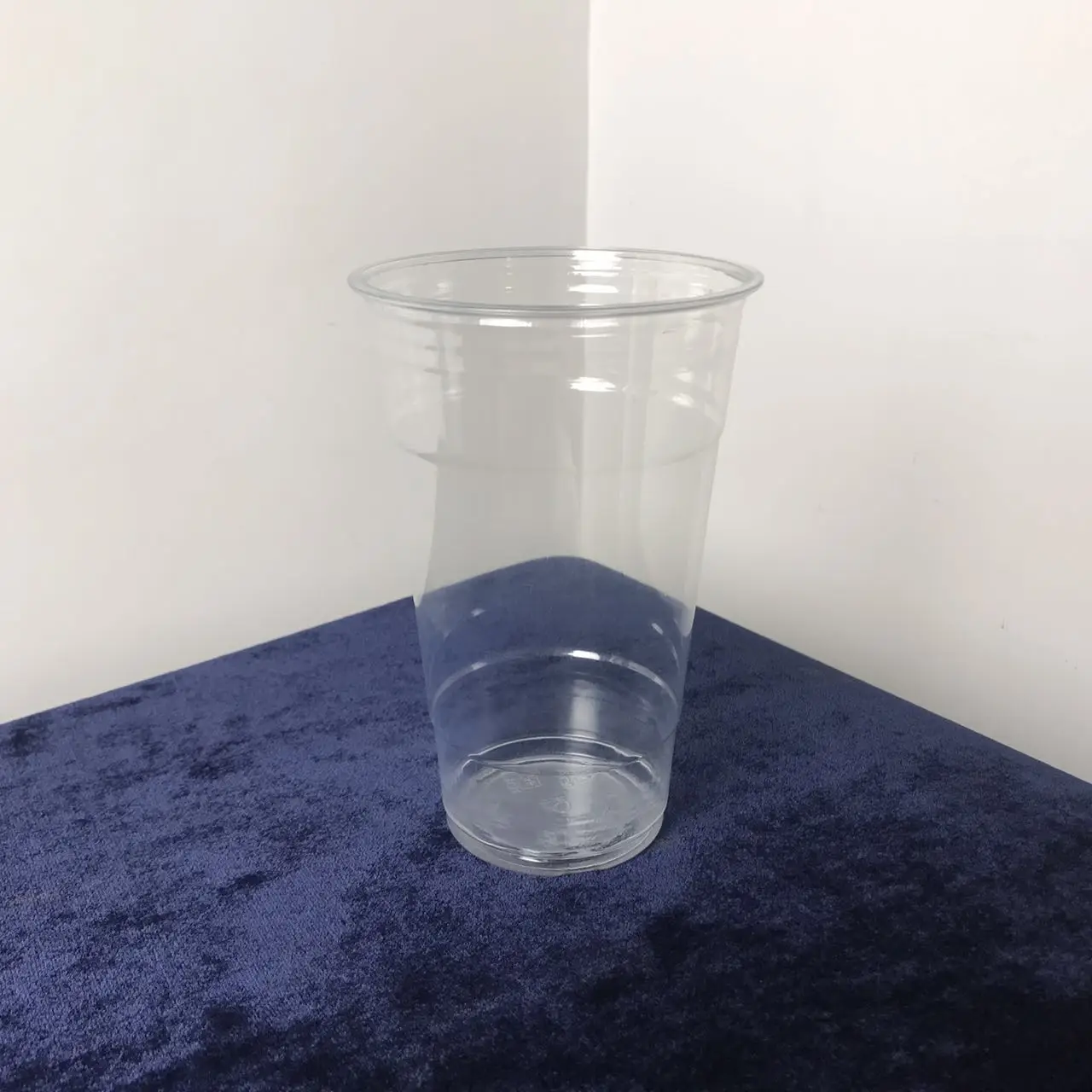 
14oz Disposable Clear Customized Printed Plastic Cup Bubble Tea Pet Cup For Milk Tea Juice 