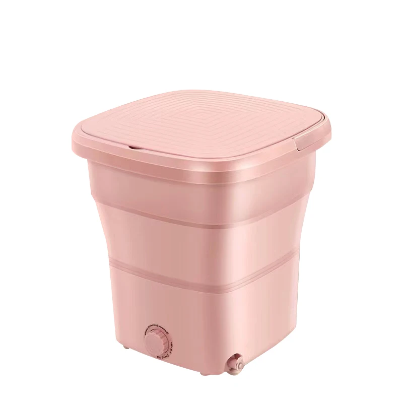 Home small semi-automatic washing socks underwear underwear baby clothes folding Washing machine