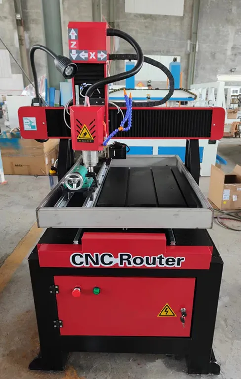 Songli 6060 four-axis four-linkage 1.5kw woodworking CNC machinery DIY miniature carving machine stone machinery