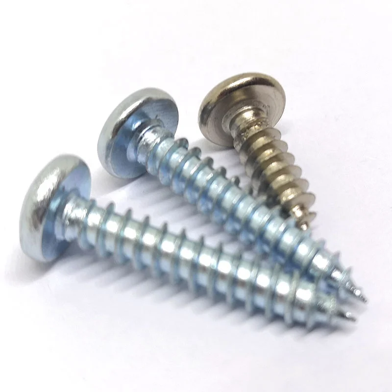 M3 round head Self-tapping screws m1.2 black carbon for plastic