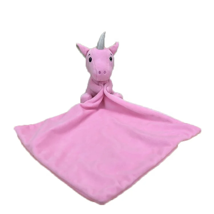 newborn baby child kids super soft cuddly stuffed animal comforter towel baby toys and blanket
