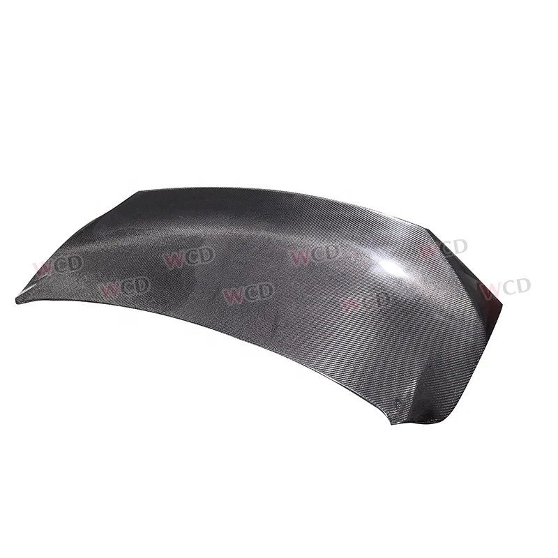 For 2016-2019 Chevy Camaro AC style Carbon Fiber Decklid/Trunklid WITH SPOILER DUCKBILL TRUNK Raised Lip Trunk Boot Bodykit