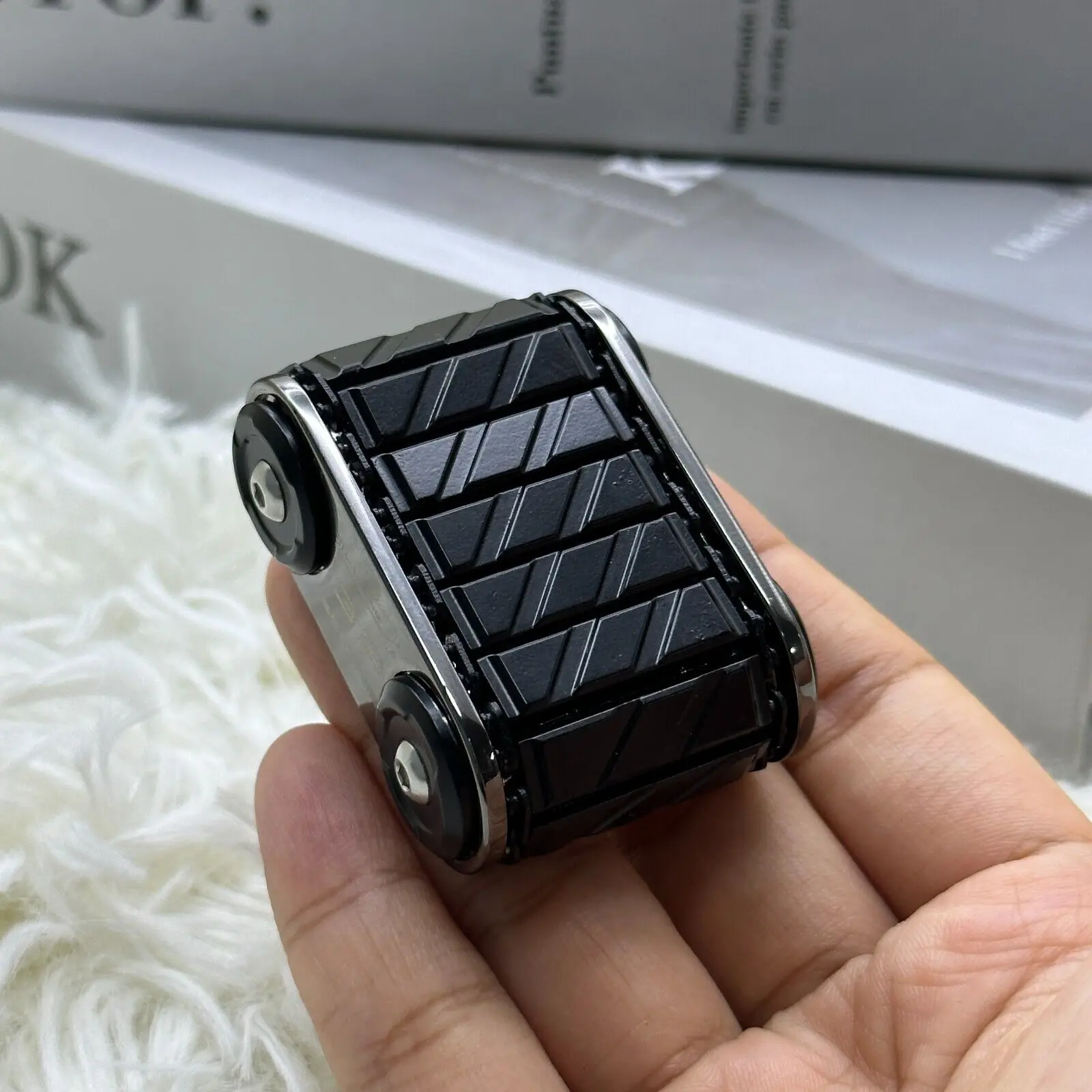 EDC Metal Fidget Spinner Tank Gear Roller Desk Toy Relieving Stress Sensory Toys Stress Relief Fidget Toys