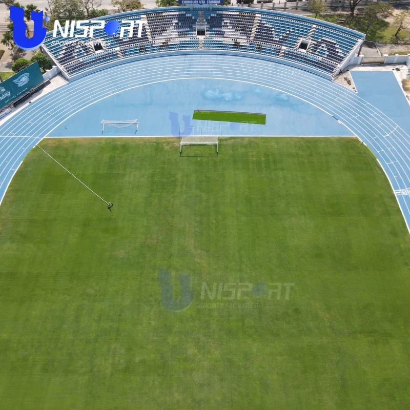 Unisport Approved Prefabricated Rubber Running Track Sport Flooring Running Track For School
