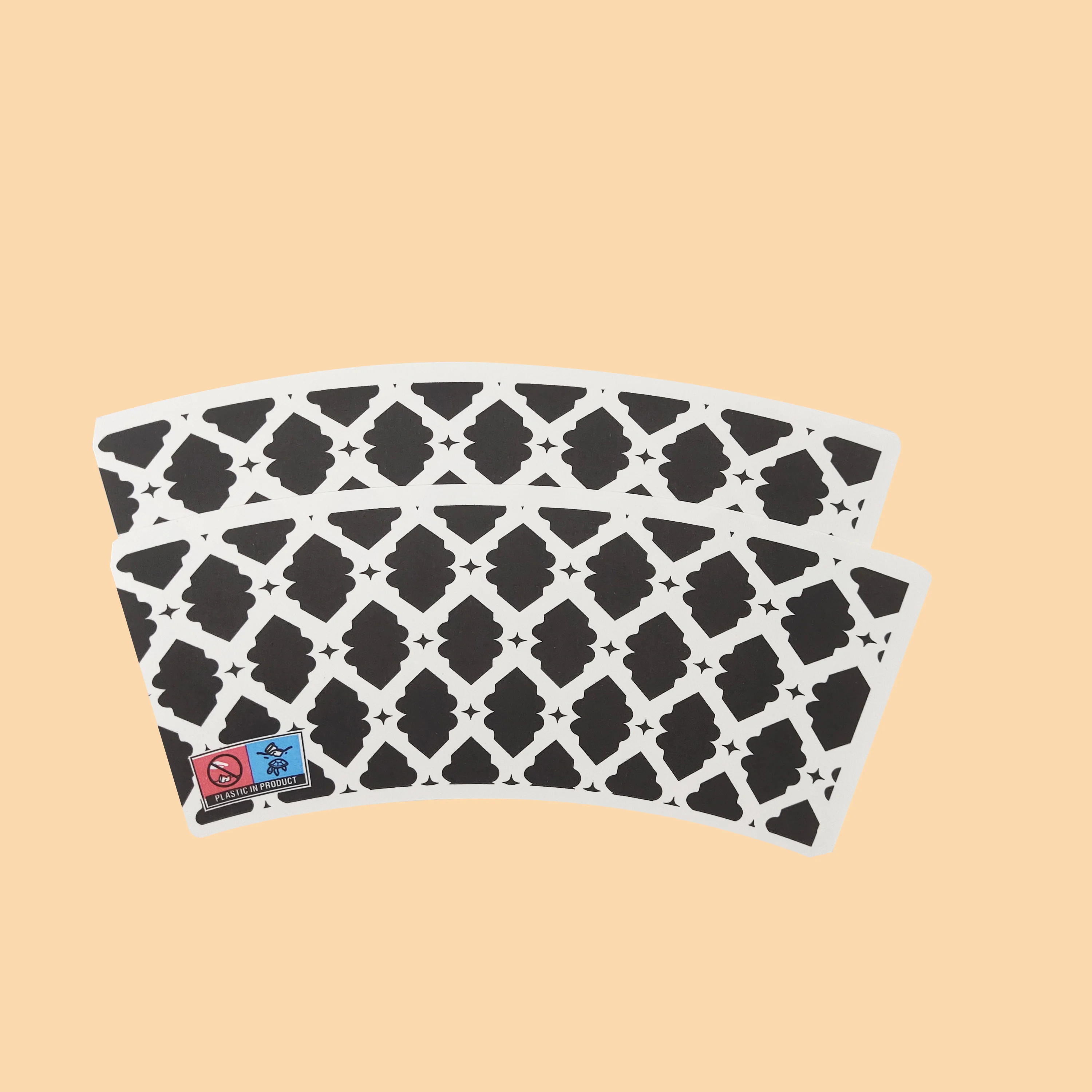 High Quality Water Proof Disposable 250 Gsm Single Side Pe Coated Paper Cup Fan