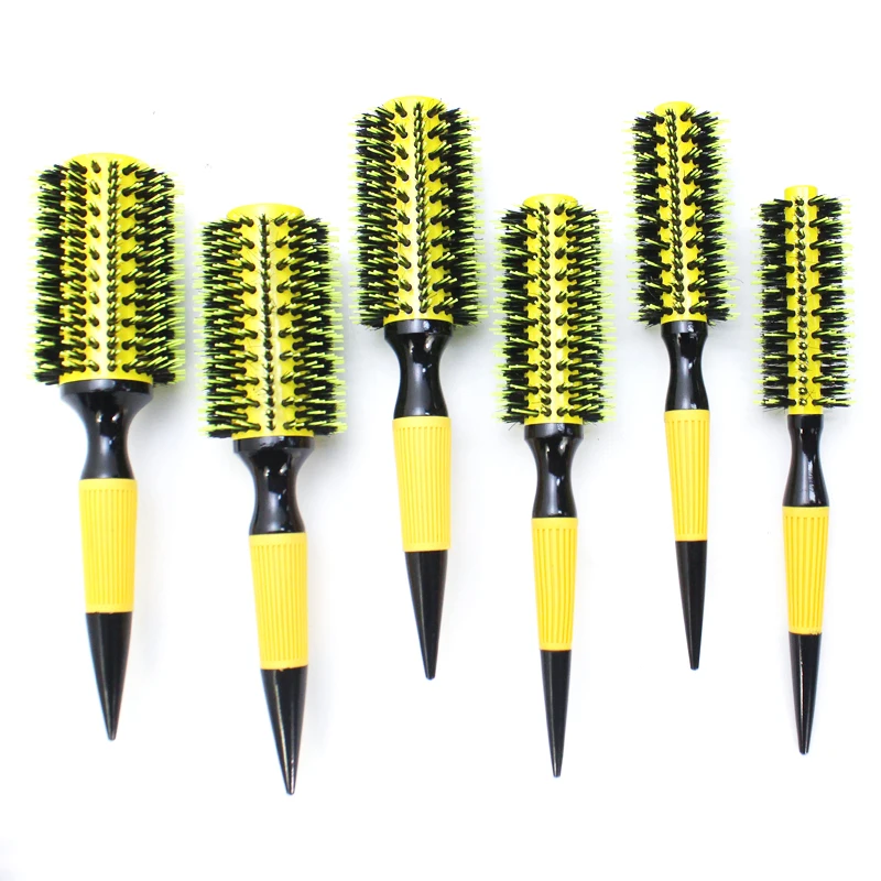 2024 Factory supply detangling hair brush hair scalp massager Ionic Roller hair brush Round Quick Styling Brush
