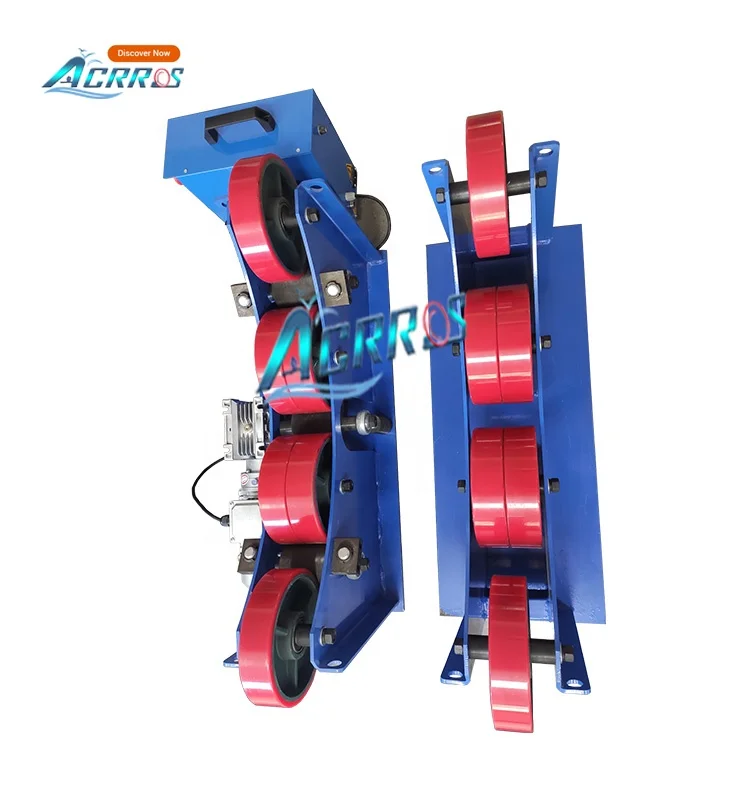 XRH 3Ton 3000kg 1500mm Pipe Diameter Self-Aligned Welding Rotator With Foot Pedal