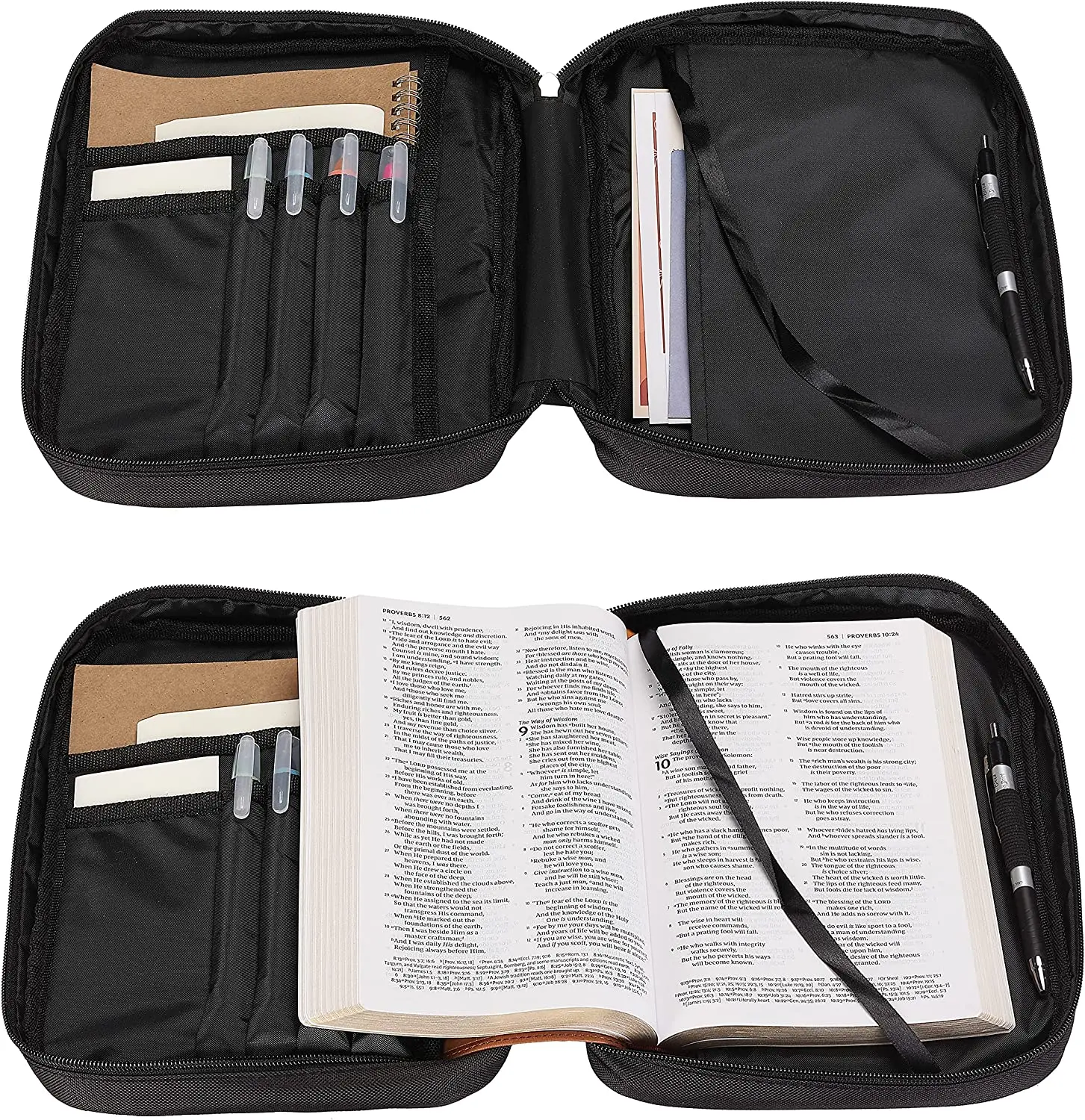 Custom High Quality Hot-selling Canvas Bible Cover Case for Men