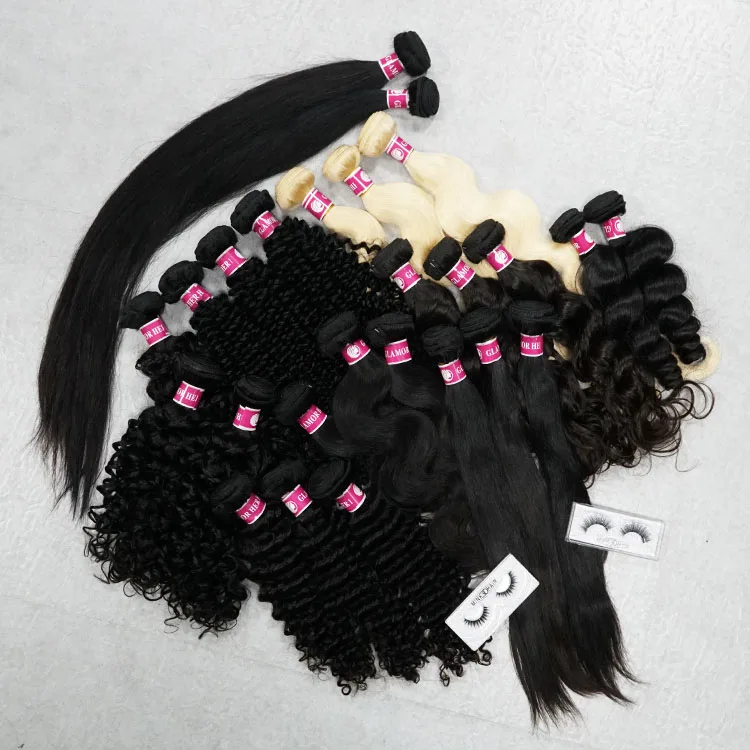 
Hair Weave Human Hair Brazilian Virgin in China Since 1985 Good Quality Silky Straight 12A Remy Hair WEAVING ALL Colors 