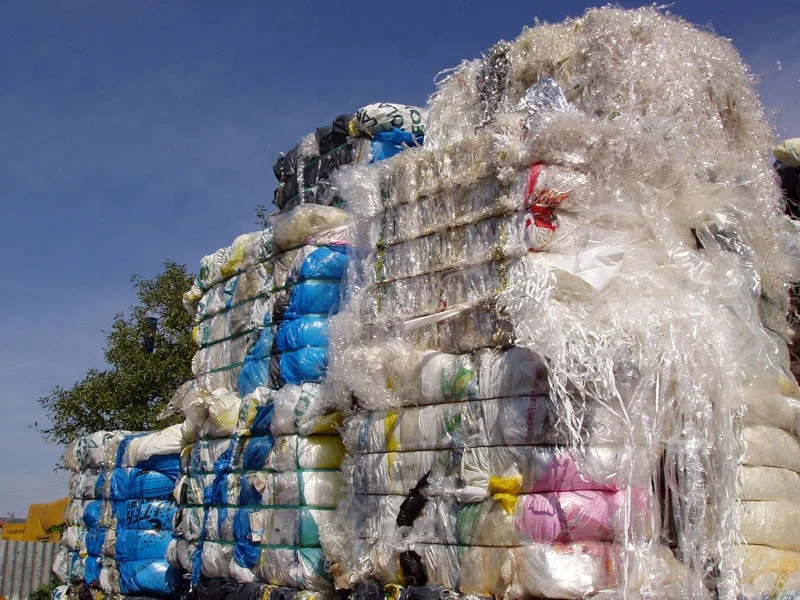 BOPP (PP) FILM BALES (MIX COLOR) SCRAP / WASTE.