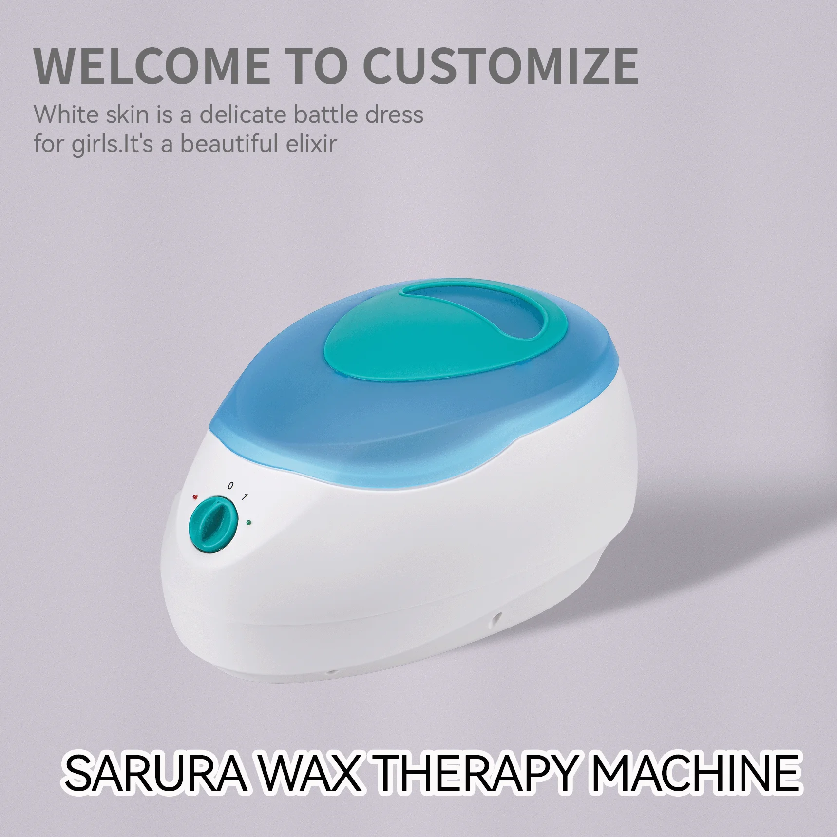 Handheld Epilator and Feet SPA Warmer Wax Heater Paraffin Wax Machine for Hair Removal Beauty & Personal Care Tool