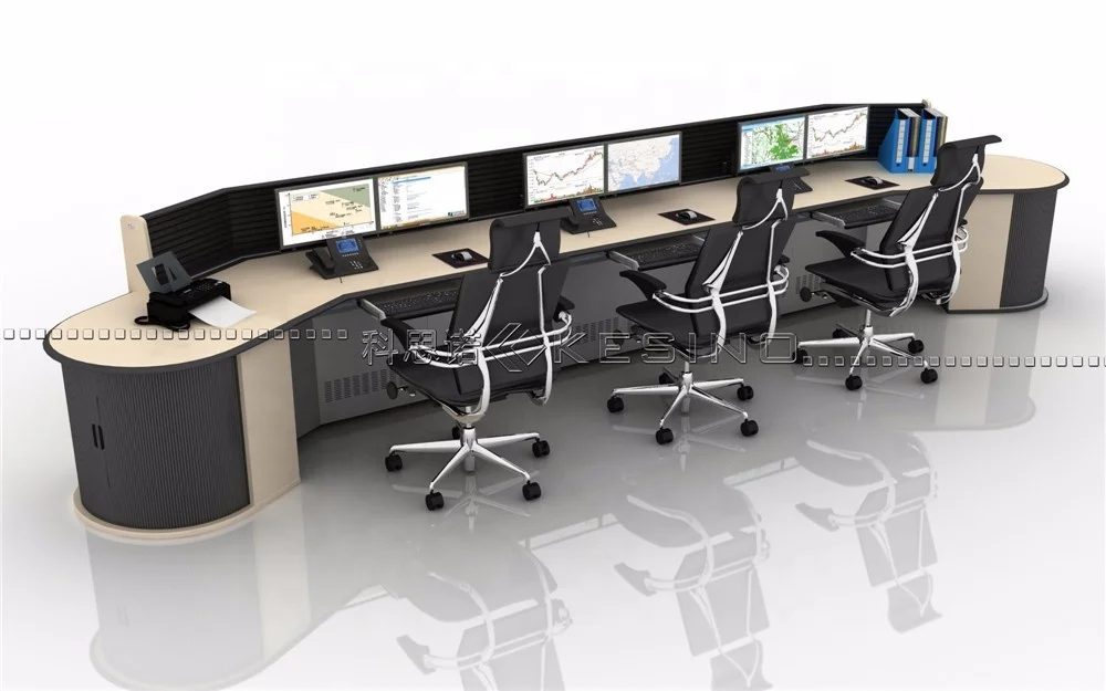 kesino comprehensive system high-end professional CCTV desk studio command center monitoring console