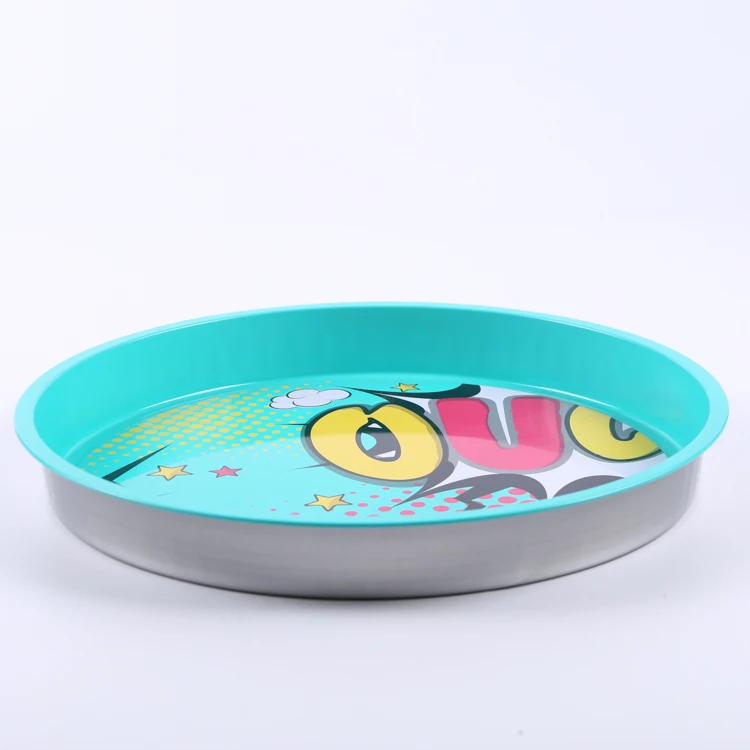 Food tray fruit tinplate bar service tray