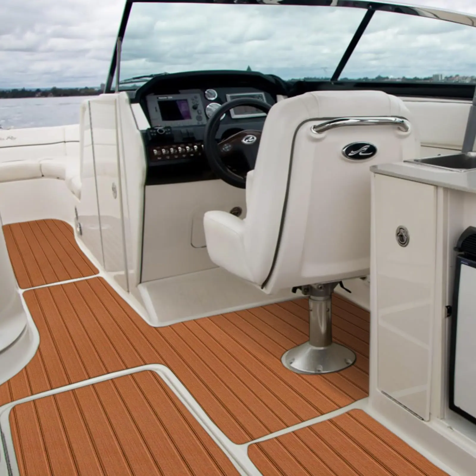Reliable quality EVA Foam marine flooring Faux Teak yacht Decking Sheet Foam Boat Floor Mat
