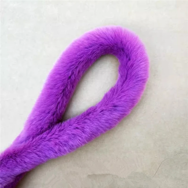 Customized Color Wholesale Rabbit Fur 2cm