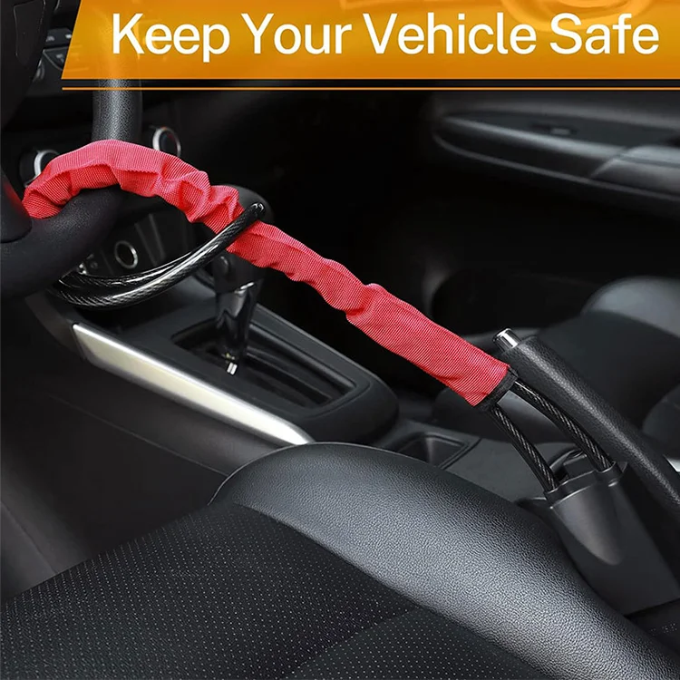 Xiangta Manufacturer Direct Sales Steering  Car Steering Type Security Device Universal Car Anti Theft Steering Wheel Lock