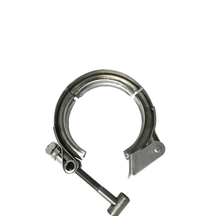 Stainless Steel quick release v-band clamp assembly 3 inch/ 76.2mm with male and female Flange kit for Turbo pipe connect