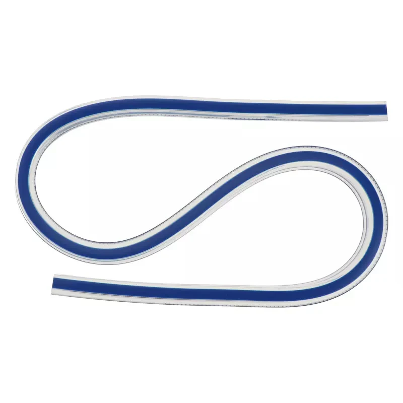 Art Design Ruler 40cm Serpentine Ruler Plastic