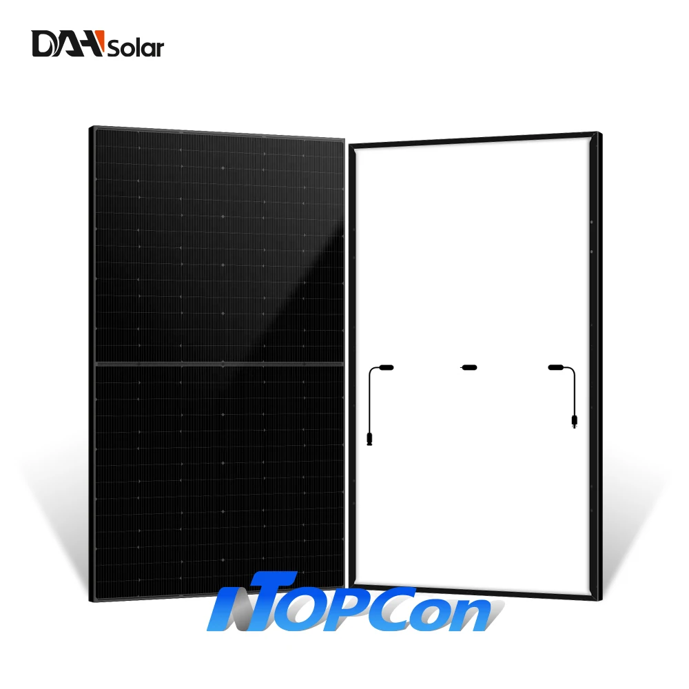 Wholesale Price Solar Panels 425W 425 Watt Home Monocrystalline Black Frame Panneau Solaire