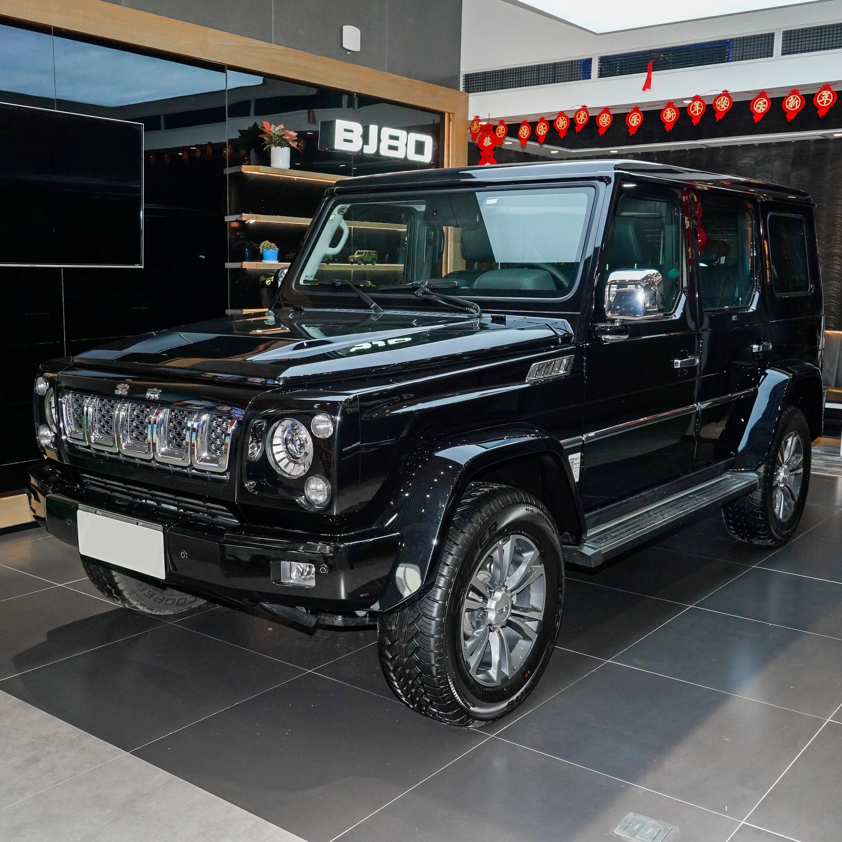 Basic Beijing BJ80 комплект 3 0 T 4x4 Подержанные бензиновые автомобили с автоматическим турбонаддувом и АБС