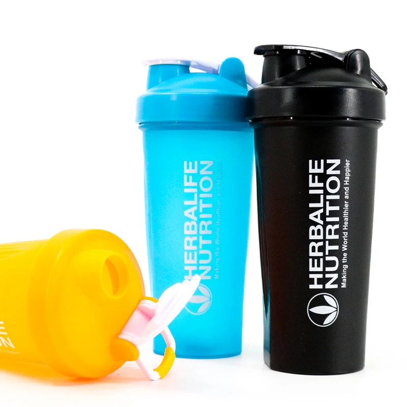 Plastic Gym Protein Shaker Bottle, Wholesale 20 Ounce Custom Logo Color BPA Free Plastic Fitness Gym Shakers Protein Shaker