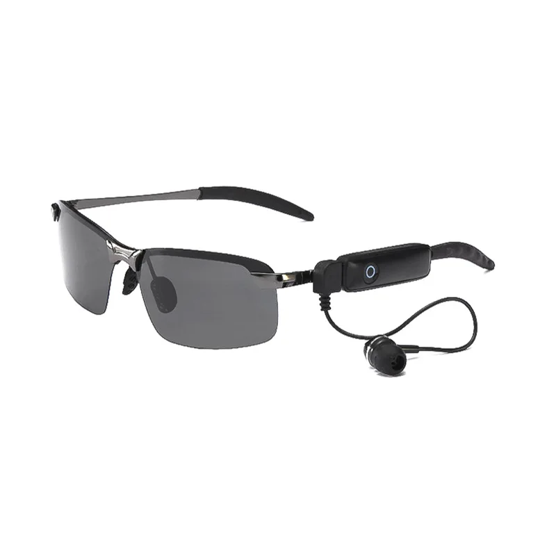 Hands-Free Sport Mp3 Player Headset Sunglasses Small MOQ Polarized Wireless Smart BT Sun Glasses