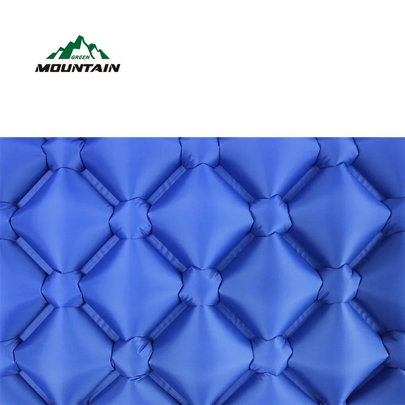 Материал Спорт на открытом воздухе Надувные Cushiondouble цвет коврики Air кровать коврик с завышенной Сумка для кемпинга ТПУ