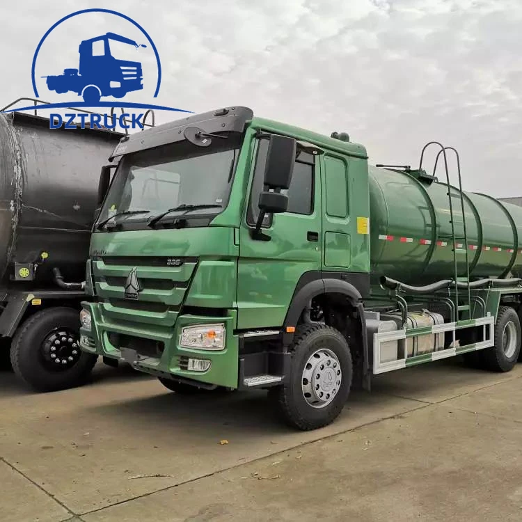 Sinotroux 25000L 6x4 канализационный всасывающий грузовик