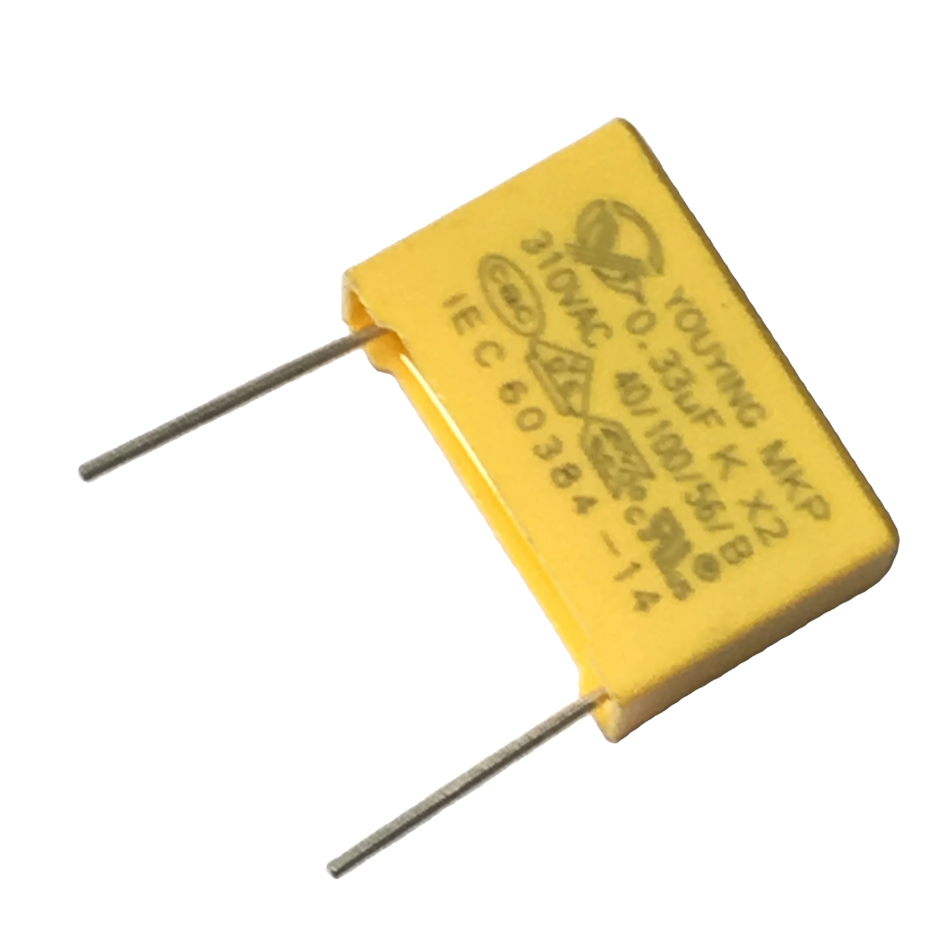 Wholesale metallized film capacitor 310Vac 10% X2 safety metalized polypropylene film capacitors