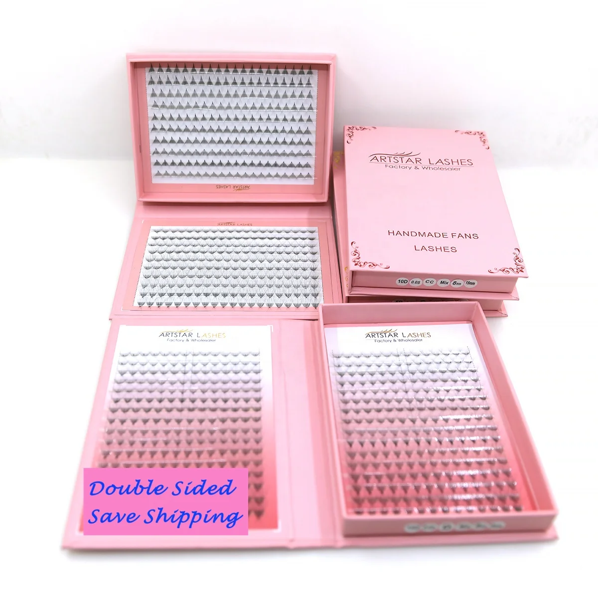 Eyelashes Manufacturer Custom Long Stem Pre Made Fans Best Selling Pre Made Lash Fans Premade Fans