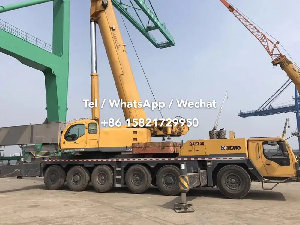 Известный бренд XCMG 200 тонн QAY200 б/у кран для продажи
