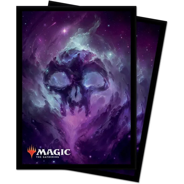 Custom Printed Logo 66*91mm Small Magic Card Collector Sleeves with One Side Clear