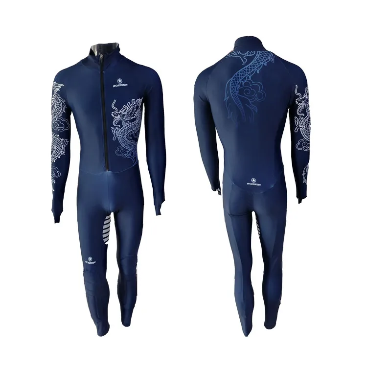 Roadstar custom drawing free design service speed skating suits clothing anti cut skin suit
