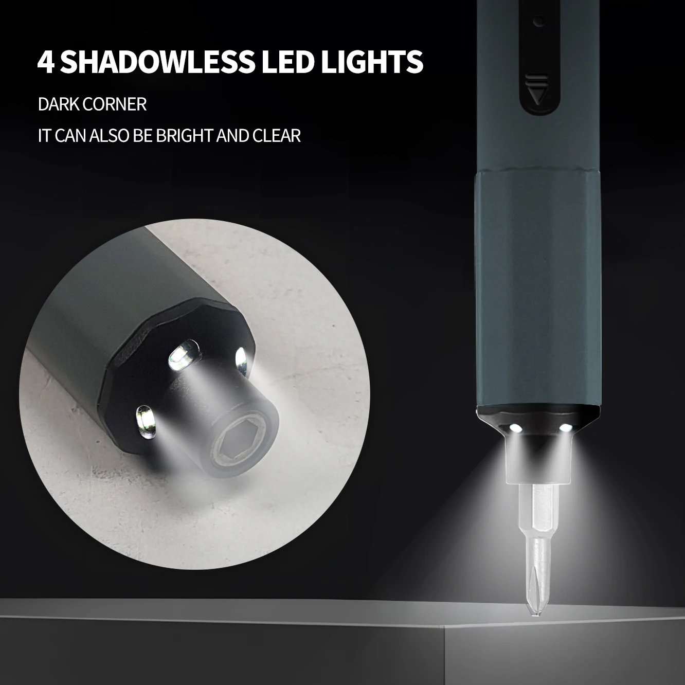 Section B 49 in 1 Precision Electric Screwdriver Set DIY Rechargeable Cordless Screwdriver For Mobile Phone Repair Tools