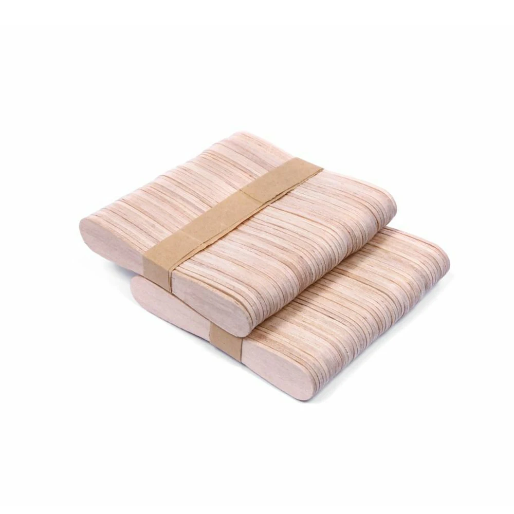 Low MOQ New Wooden Ice Cream Spoon Magnum Spoons/Sticks With Logo