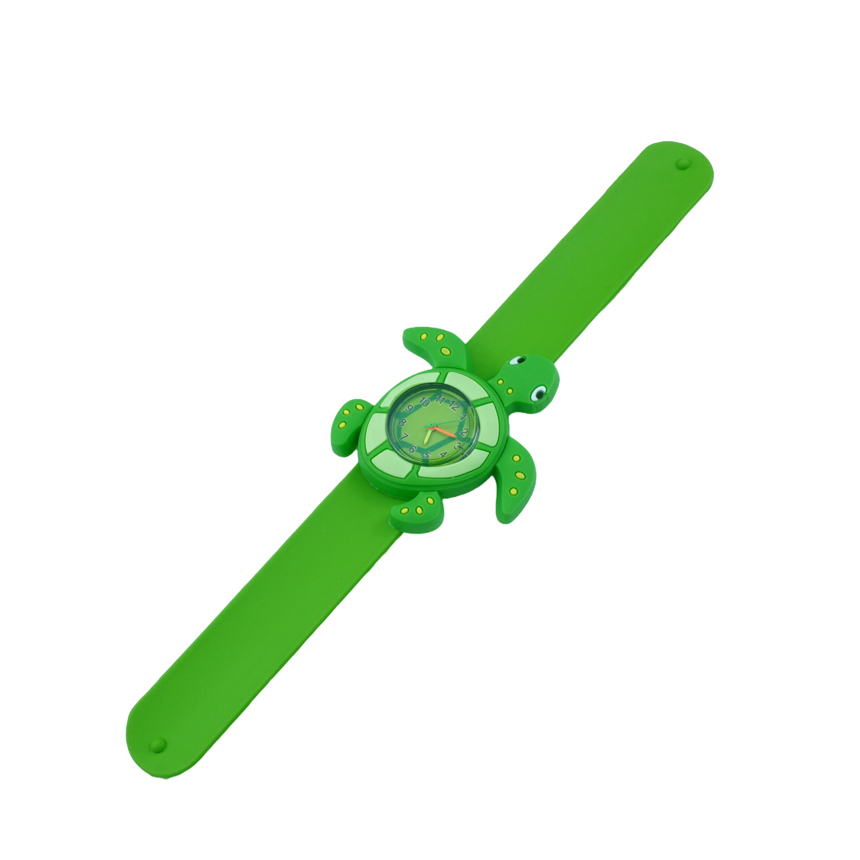 Cheap Wholesale Promotional Lovely Top Boys Girls Fashion Silicone Slap Watch for Sports