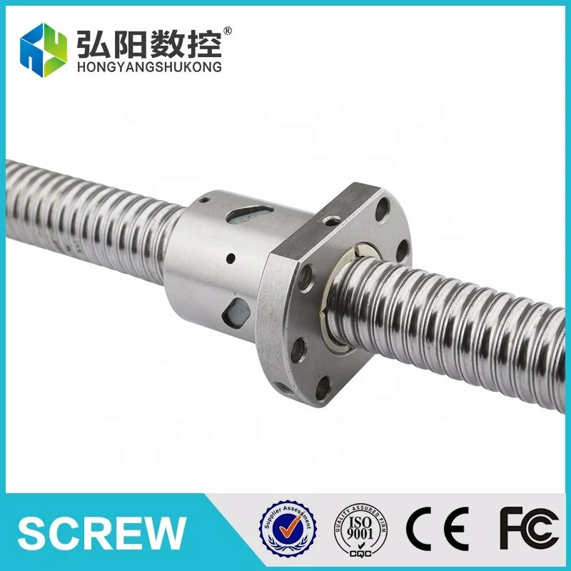 
High Precision ball screw TBI SFU 1605 1610 2505 2510 3505 3510 ball screw nut BKBF10 12 15 17 20 25 30 35 40 