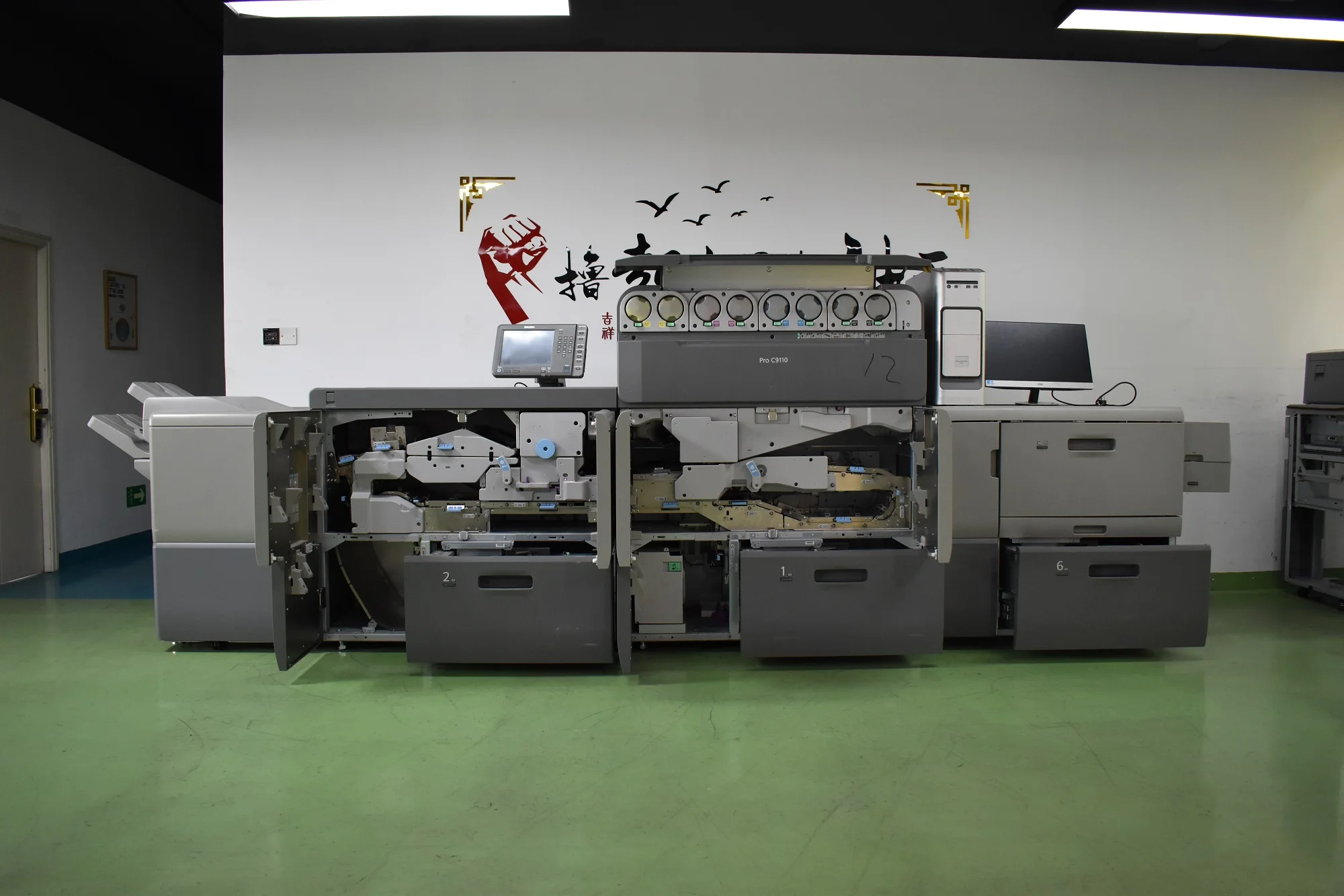 XMY Technology Color Laser Production Printer High Speed Industry Fotocopiadora for Ricoh Pro C9100 C9110