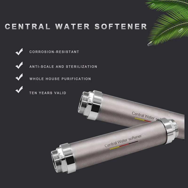High Efficiency Automatic Whole House Water Softener System Heavy Duty Hard Water Filter High End Water Descaler