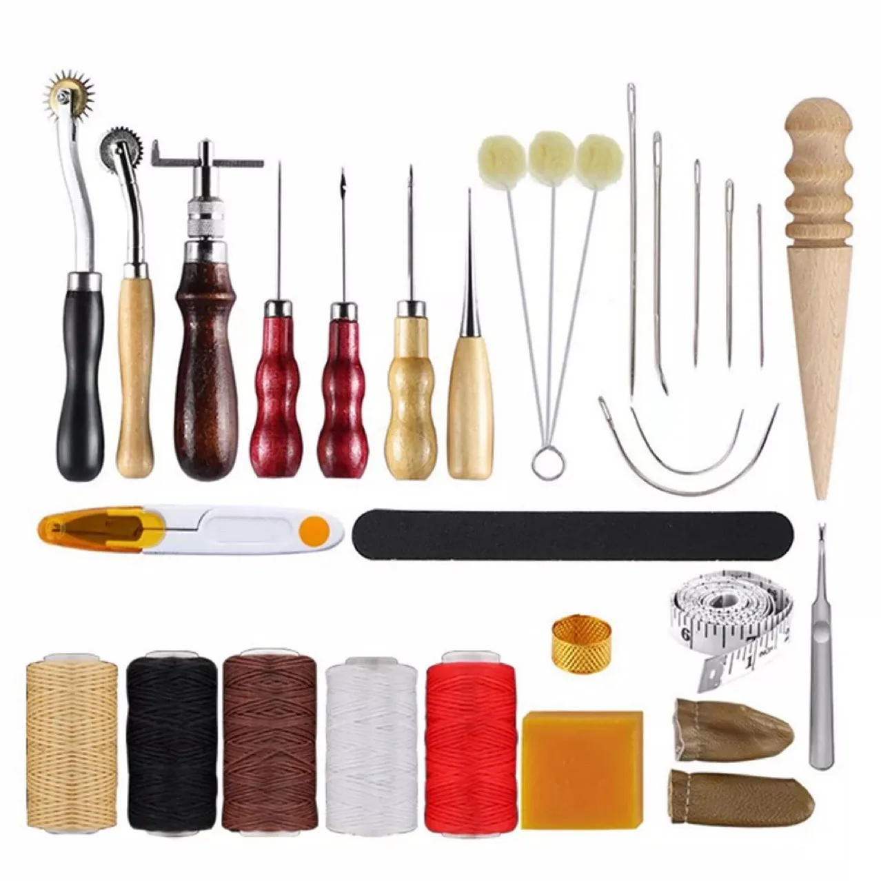 Leather Tools Handmade Leather Craft Sewing Punch Working Tool Set Leather Tools Craft Set