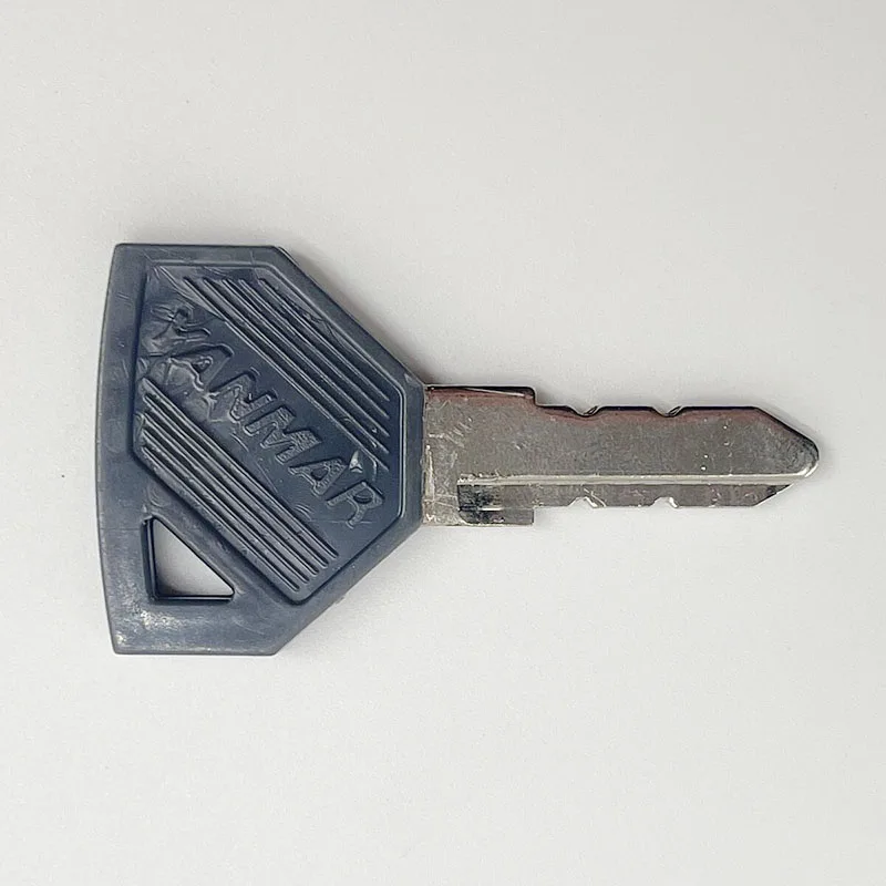 Excavator door opening and locking ignition key suitable for Yangma excavator