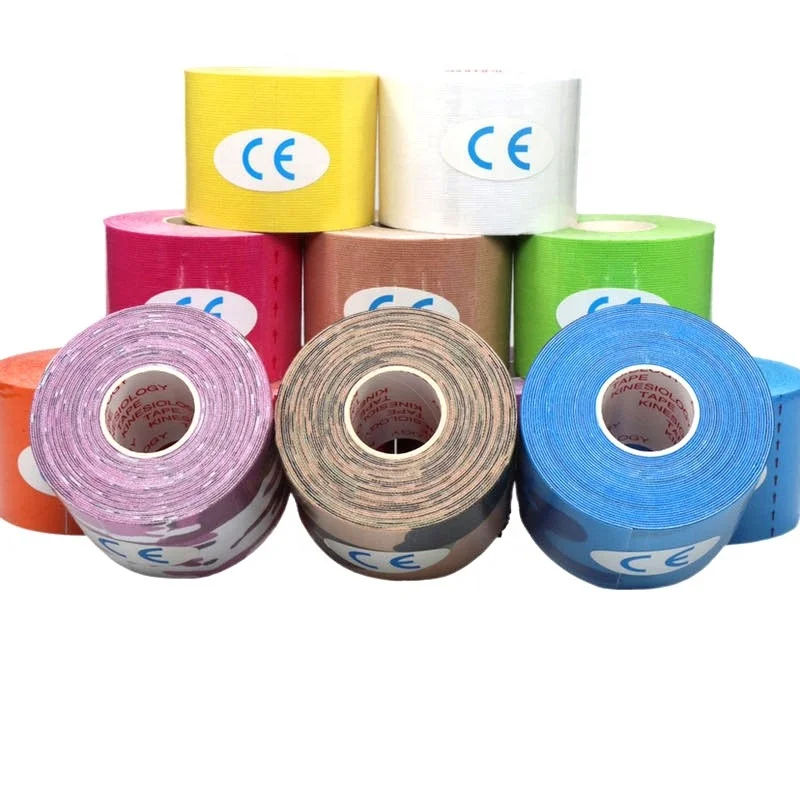 Wholesale Custom Printed Multicolor K Sports Kinesiology Sports Tape Waterproof Kinesiology Tape sports tapes