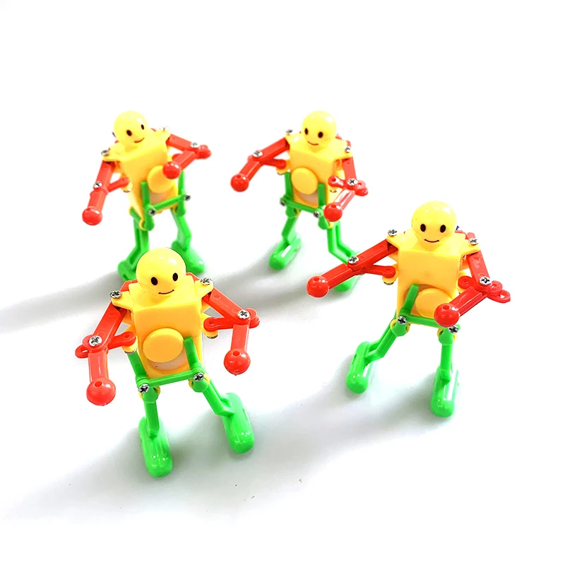 
Creative child puzzle chain spring dancing hip-shaking robot interactive toy 
