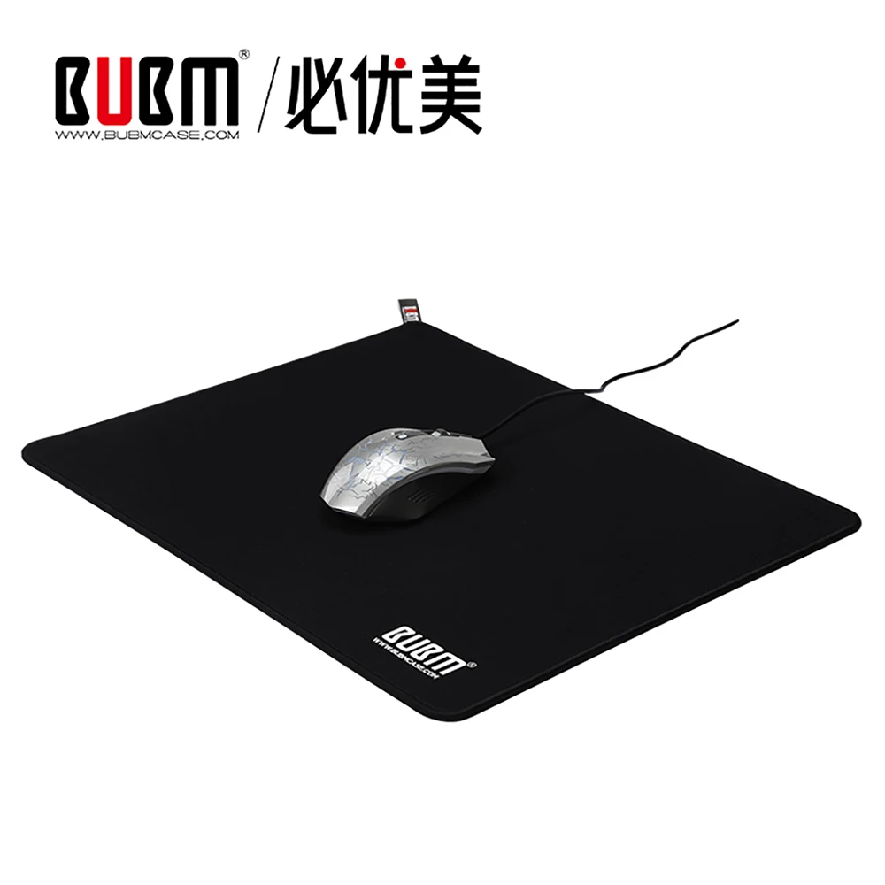 
BUBM Manufacturer Custom Stitched Edge Non-slip Thick Gaming Mouse Pad 