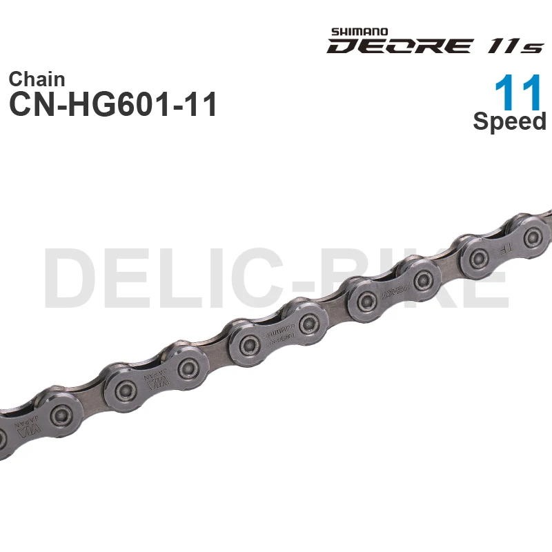 SHIMANO 11 Speed Bicycle Chains CN-HG601-11 Super Narrow - HYPERGLIDE - SIL-TEC- MTB Road bike Chain 116L 118L 124L 122LOriginal