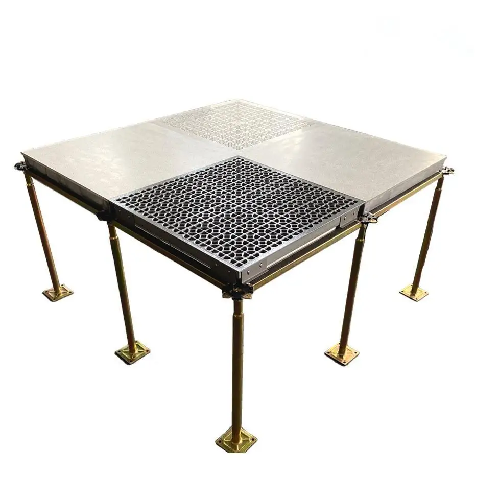Aluminum Raised Floor Panel 610X610 Heavy Duty 12kN Clean Room Used